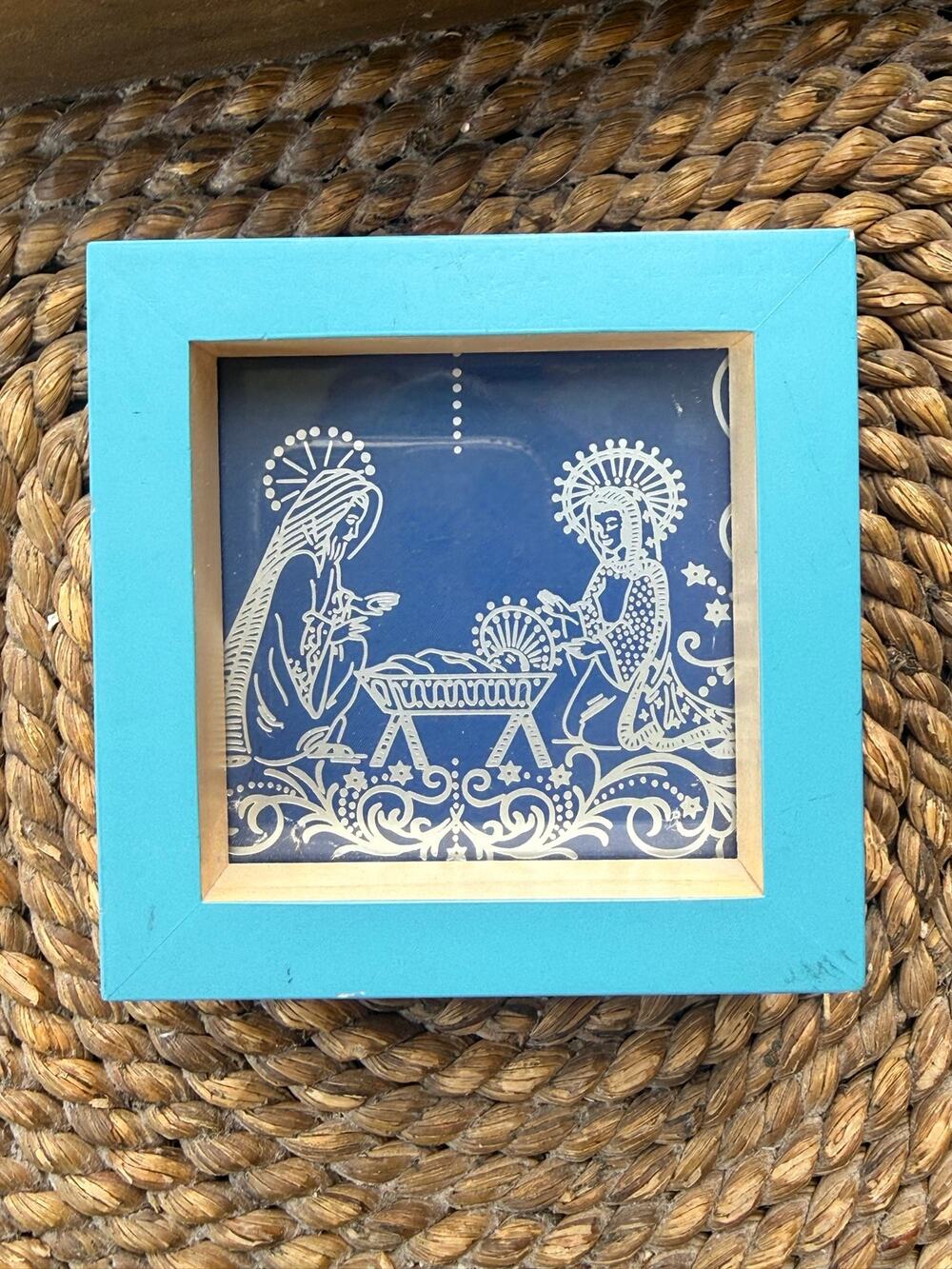 Unique Nativity Scene Art Print
